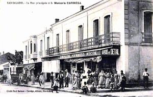1831- Rio Salado - Rue principale - Quincaillerie-Mercerie Carrega